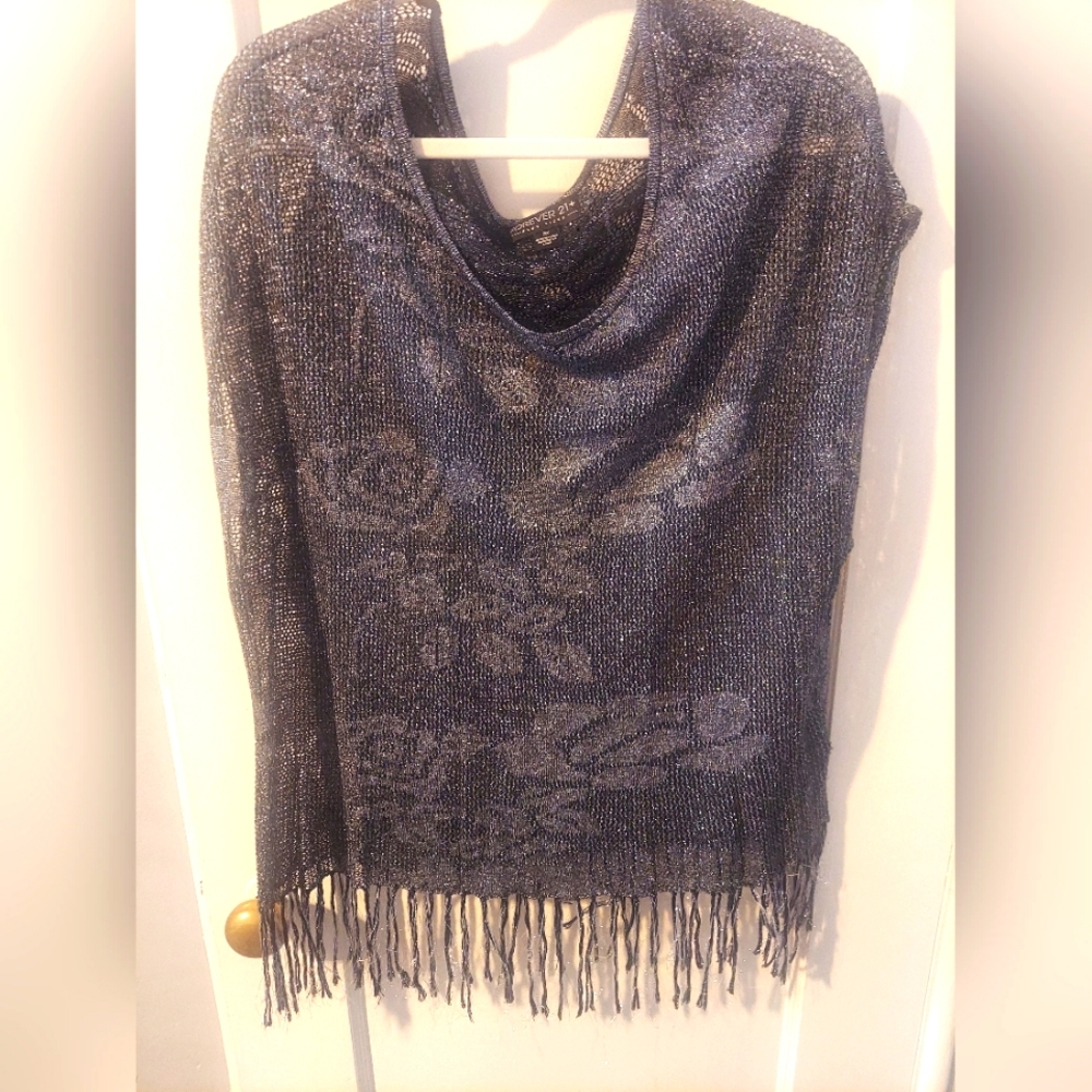 Shimmery Floral Top